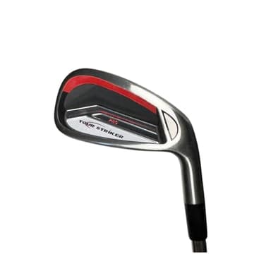 Tour Striker 7-Iron RED Stripe - 15 Year Anniversary Limited Edition - Golf Club Swing Trainer - Golf Training Aid Equipment Tool - True Temper Uniflex, 433 Stainless Steel - (7-Iron, Right)