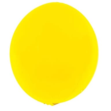 SSWBasics 20 Reusable Vinyl Balloon Yellow- Reusable Balloons - Yellow Vinyl Outdoor Balloons, Ideal for Parties, Decorations,and dealerships.