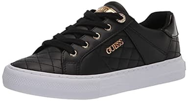 Guess Women's Loven Sneaker, Black 978, 6.5