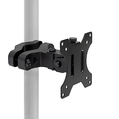 Mount-It! Universal VESA Pole Mount | Full Motion TV Pole Bracket | VESA 75 100 | Fits TVs or Monitors Up to 32 Inches