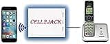 CELL2JACK - Cellphone to Home Phone Adapter, Make and Receive Cell Phone Call on Your landline Phone Free - Cell Phone to Landline Dock - Cell to Landline Converter