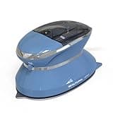 BEAUTURAL Mini Travel Steam Iron for Clothes with Dual Voltage, Non-Stick Soleplate, One Temperature Technology, Detachable Water Tank, Ideal for Sewing, Quilting and Handcraft