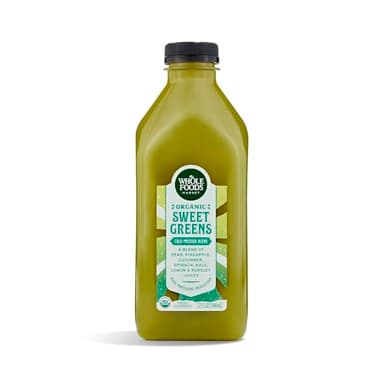 WHOLE FOODS MARKET, Organic Sweet Greens Juice, 32 Fl Oz