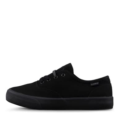 Lugz | Lear Casual Sneakers for Women | Lace Up Womens Canvas Shoes | Everyday Women Footwear, Black, 9 M US