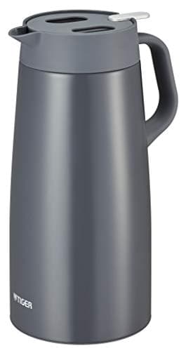 Tiger PWO-A200HD Hot and Cold Insulated Tabletop Pot, Large Capacity, 6.6 gal (2.0 L), Dark Gray