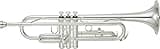 Yamaha YTR2330 Student Trumpet (Silver finish)