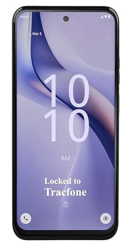 Tracfone BLU View Speed Ultra, 128GB, Gray - 6.7" HD+ Infinity Display, 5G Prepaid Smartphone, Triple AI Camera, Long-Lasting Battery (Locked to Tracfone)