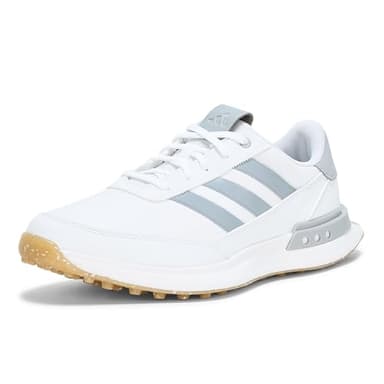 Adidas Men's S2G 24 Spikeless Shoes, Footwear White/Halo Silver/Gum 4, 9.5