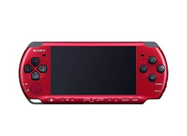Sony Playstation Portable PSP 3000 Series Handheld Gaming Console System (Red/Black) (Renewed)