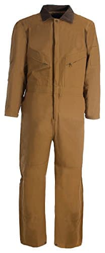 Berne Men's Heritage Insulated Coverall, Large Regular, Brown Duck