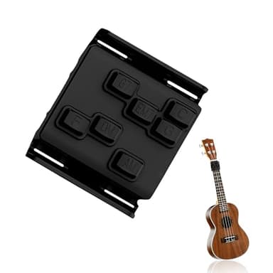 Xanadued Ukulele Chord Presser, Guitar Chord Presser, Ukulele Practice Tool, Guitar Presser for Acoustic, Trainer, Assisted Learning Tools