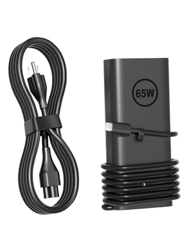 PowerPortnerLink 65W USB C Charger Compatible with Dell Pro 13 14 16 Xps 12 13 9315 7390 inspiron-7306 5620 5310 Chromebook 3100 3110 Latitude 5410 5330 5420 5440 5450 7410 7400 Laptop