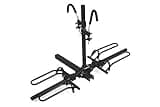 MaxxHaul 50027 Hitch Mount Bike Rack Platform - Style 2-Bike Rack for Cars Trucks SUVs Minivans with Hitch Tightener, Great For E-bikes With Standard Width Tires