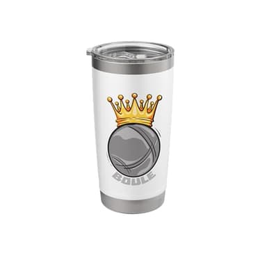 Boule And Bocce Balls For Bouler Boules Set King Pétanque Stainless Steel Insulated Tumbler