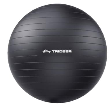 Trideer Exercise Ball for Yoga, Pilates & Fitness – Stability Ball Equipment for Home Gym & Office Chair, Core & Balance Training Accessories, Physical Therapy Equipment, Quick Pump Included, 5 Sizes
