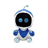 Astro Bot Plush,Space Robot, Bunny Robot Plush Doll, Gift for Kids(White)