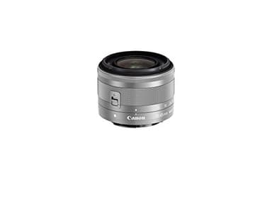 Canon EF-M 15-45mm f/3.5-6.3 Image Stabilization STM Zoom Lens (Silver) (Renewed)