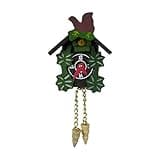 International Miniatures by Classics Dollhouse Miniature Wood Cuckoo Clock