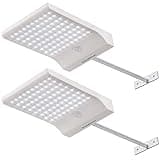 InnoGear Solar Lights Outdoor, 4 Modes Solar Garden Lights Motion Sensor Outdoor Light Wall Lights Security for Barn Porch Garage, Pack of 2