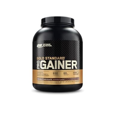 Optimum Nutrition GS Pro Gainer Weight Gainer Protein Powder, Double Chocolate, 5.09 Pounds (Packaging May Vary)