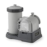 Intex C2500 Krystal Clear Cartridge Filter Pump for Above Ground Pools: 2500 GPH Pump Flow Rate – Improved Circulation and Filtration – Easy Installation – Improved Water Clarity – Easy-to-Clean