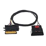 eMagTech Anti-Theft OBD Adapter Cable - Compatible with Abarth Dummy OBD II 16 Pin J1962 Port Guard Security Block Replacement Connector