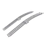 Yutrax 89-inch Folding Aluminum Truck, UTV/ATV, Motorcycle Loading Arch Ramps - Pair, 1500lb Capacity