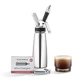 Hatfields London NitroPress Nitro Cold Brew Maker And Dispenser, Nitrogen Infuser, Cold Brew Kit with 10 Nitrogen Cartridges