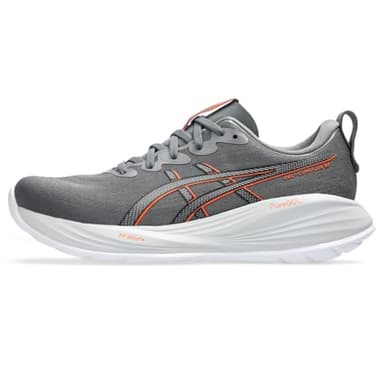 ASICS Men's Gel-Cumulus 27 Running Shoes, 14, Carbon/NOVA Orange