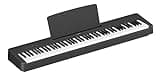 Yamaha, 88-Key Slim Digital Beginners with Weighted, Premium Grand Piano Sound, Compact Design, Music Rest, Sustain Pedal, and Built-in Speakers for Home Practice or Travel, (P143B)