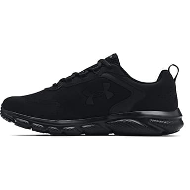 Under Armour Men's Charged Assert 9 Running Shoe, Black (002 Black, 10 US