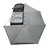 Nomadic OVS Awning 270 Passenger Side - Dark Gray Cover with Black Cover Universal