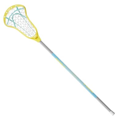 STX Crux 100 Girl's Lacrosse Stick, Yellow