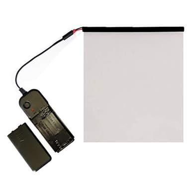 Switchable Adhesive Smart Film PDLC Electronic Smart Tint Glass Sticker for Home Office Window, 6Inch x 8.2Inch