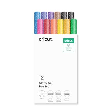 Cricut® Glitter Gel Pen Set, 0.8mm (12 ct)