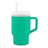 Infantino My 1st Tumbler – Adorable Miniature Tumbler with Leak-Resistant Straw and Toddler-Friendly Handle, Encourages Hydration, Easy to Clean, 9 fl. oz, Alpine