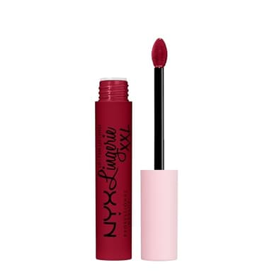 NYX PROFESSIONAL MAKEUP Lip Lingerie XXL Matte Liquid Lipstick - Sizzlin' (Oxblood Red)