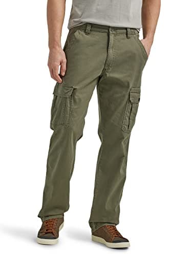 Relaxed Fit Stretch Cargo Pant, Olive, 36W x 32L