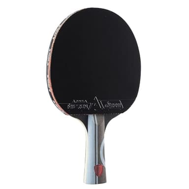 JOOLA Infinity Edge - Tournament Performance Carbon Technology - Black Rubber on Both Sides - Competition Ready - Table Tennis Racket for Advanced Training - Designed for Speed - Light Blue