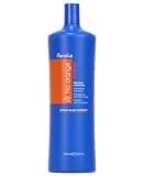 Fanola No Orange Shampoo With Blue Pigments To Eliminate Unwanted Orange Brassy Tones In Lightened Brunettes and Brown Hair 33.83oz