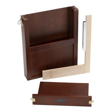 Sienna Plein Air Wet Panel Carrier Box I Lightweight Wet Painting Carrier for Travel, Classes, Workshops and Every En Plein Air Pro I A Great Gift for Artists in Watercolor, Oil, Acrylic, or Pastel