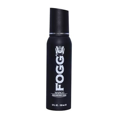 Marco by Fogg - Perfume-Based Mens Body Spray - Fresh Aromatic Fragrance Body Spray - Opens with Citrus Notes of Bergamot, Lemon, Green Apple - 5 oz