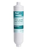 Poolzilla Prefilter 1-Pack for Pools, Spas, & Hot Tubs, Attaches to Standard Garden Hoses with 3/4" Threads, Reduces Metals, Odors, and Chlorine Up to 8,000 Gallons