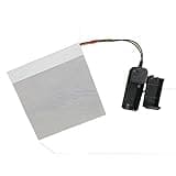 HOHOFILM Electronic PDLC Smart Film PDLC Switchable Smart Film Electric Smart Glass Film(15cmx15cm)