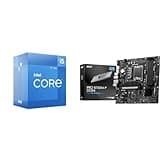 Intel Core i5-12400F Desktop Processor + MSI PRO B760M-P DDR4 ProSeries Motherboard