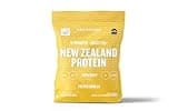 Schinoussa Probiotic Whey Protein Powder | Vanilla | 2 lb | Grass-Fed | New Zealand PROBIOTIC WHEY Isolate French Vanilla | Natural Flavors | 910g | 24 Servings