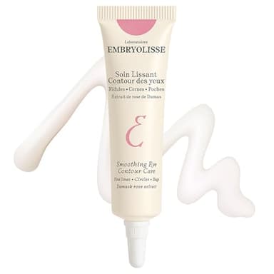 Embryolisse Smoothing Eye Contour Care. Revitalizing Gel Cream Treatment. Reduce Fine Lines, Circles, Puffiness, 0.50 Fl Oz