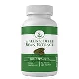PURE ORIGINAL INGREDIENTS Green Coffee Bean Extract, (100 Capsules) Always Pure, No Additives Or Fillers, Lab Verified
