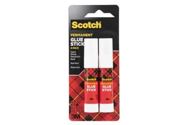 Scotch Permanent Glue Sticks, Acid-Free Non-Toxic Adhesive (2-Pack) – Strong & Fast Bond, No-Mess Application for Paper, Photos, Crafts
