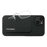 ThinOptics Slimline Rectangular Reading, iPhone 15 Case/Clear Glasses, 44 mm + 1.5